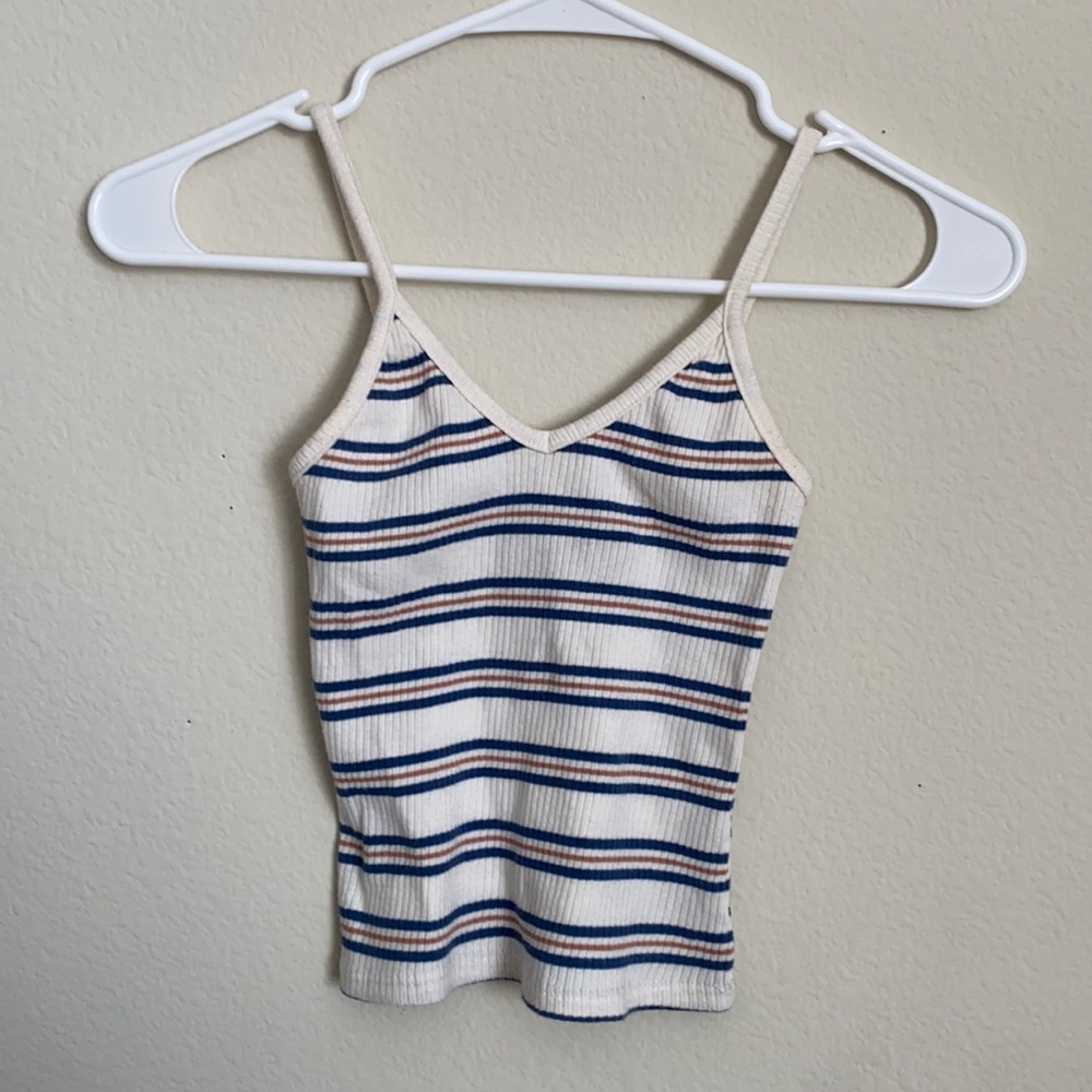 Polly & Esther Crop Tank - M, 96% Polyester